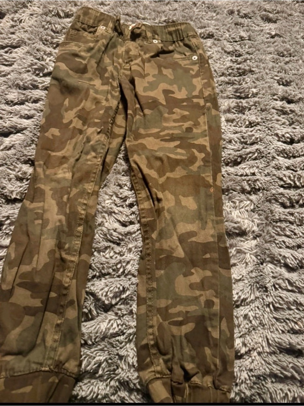 Levi’s Kids Camo Jogger Pants - Olive Green